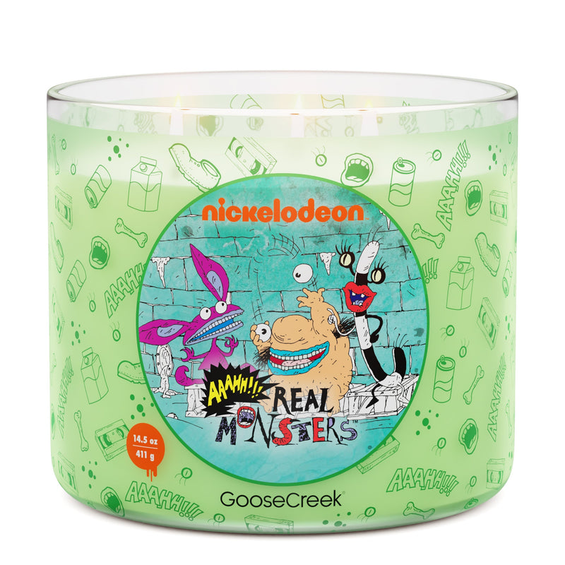 Aaahh!! Real Monsters Nickelodeon 3-Wick Candle I3